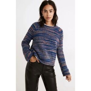 Madewell Space-Dyed Kersdale Pullover Sweater - Size Small